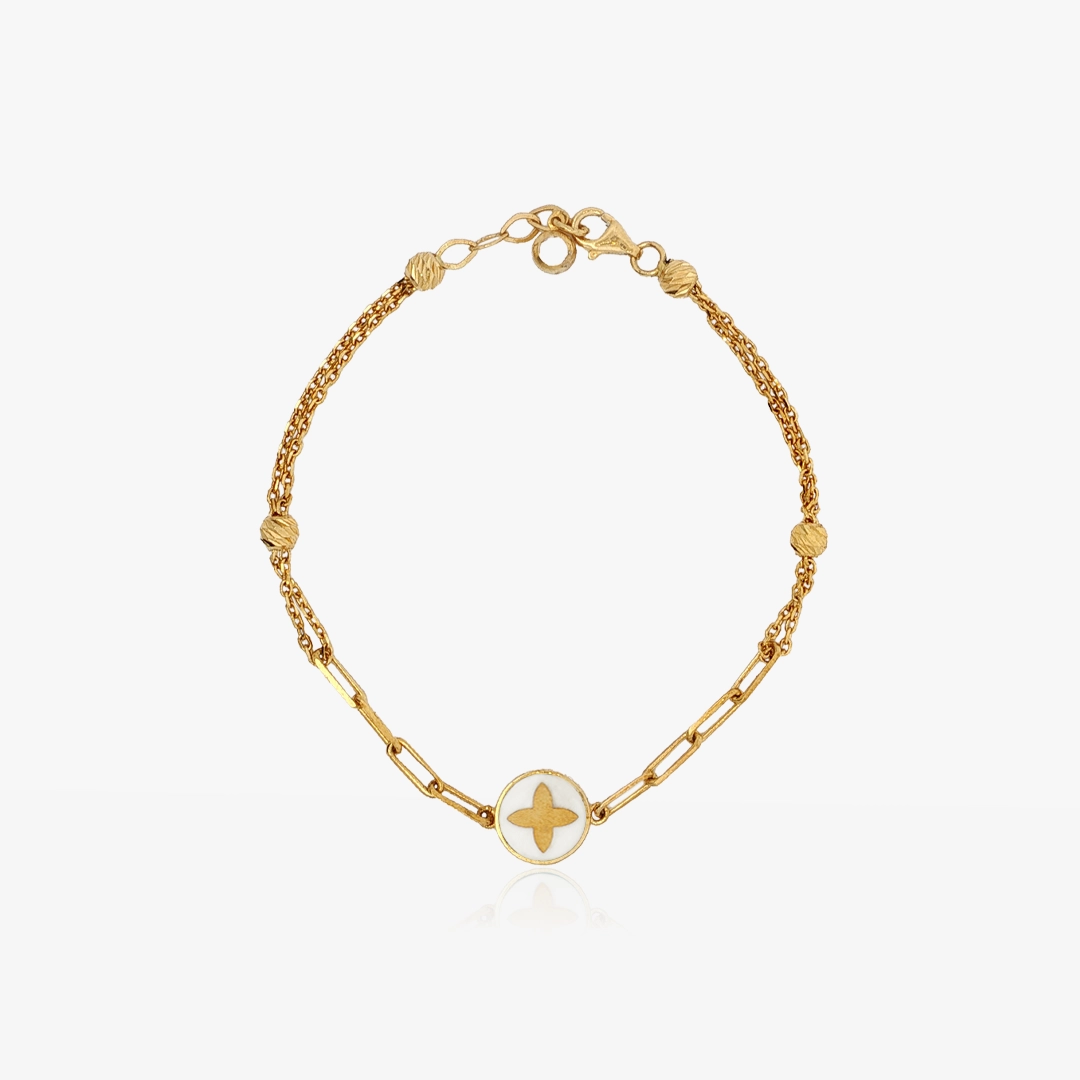 Reversible Cross Bracelet