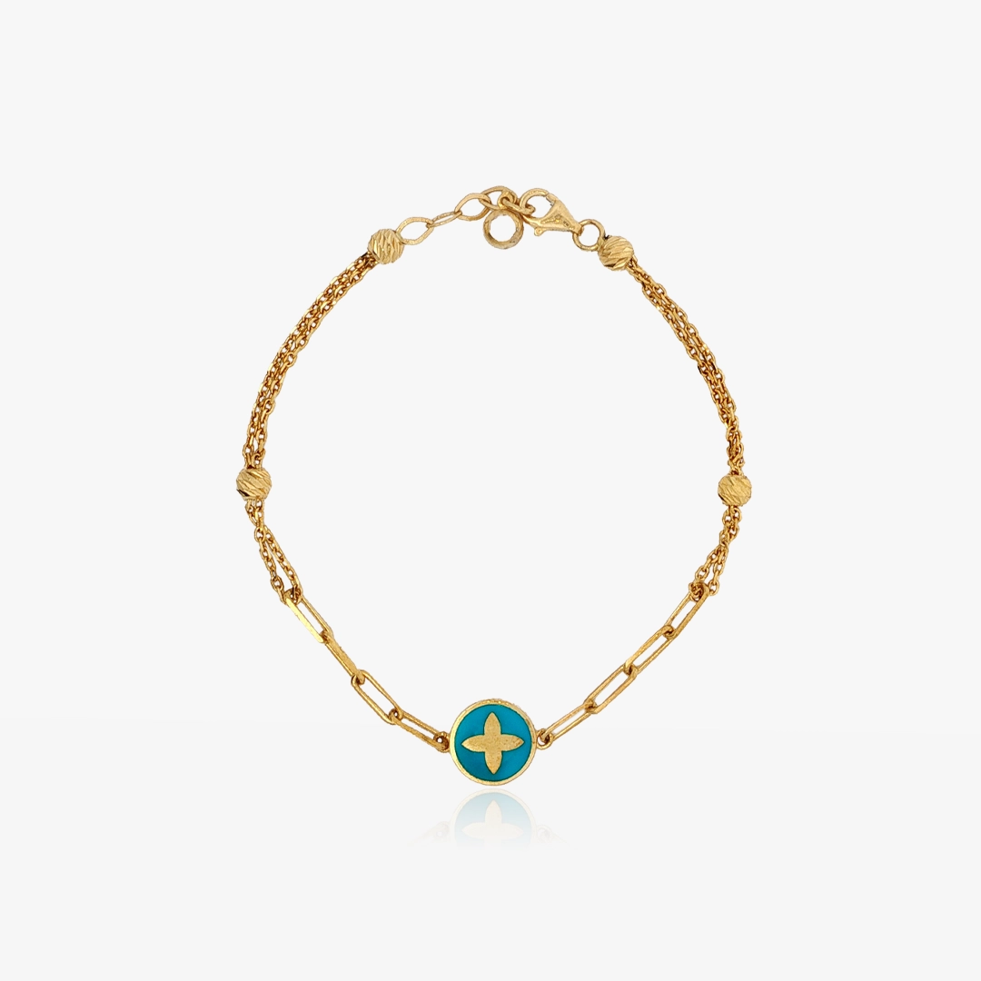 Reversible Cross Bracelet
