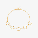 Pulsera cinco aros