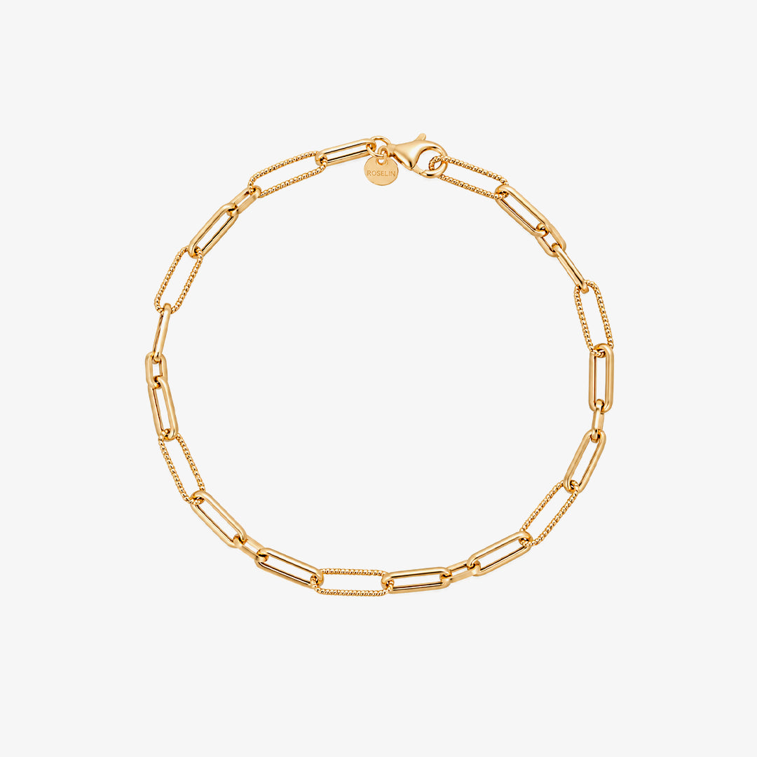 Pulsera Figaro Granulada