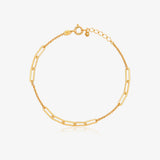 Pulsera Figaro Combinada