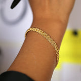 Pulsera Triple Cordón
