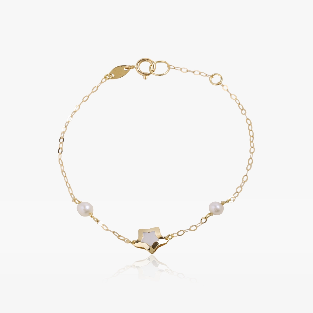 Pulsera Estrella nacarada