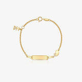 Baby Girl and Heart Bracelet
