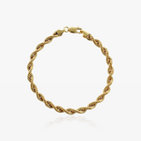 Pulsera cordón salomonico 4.5 mm