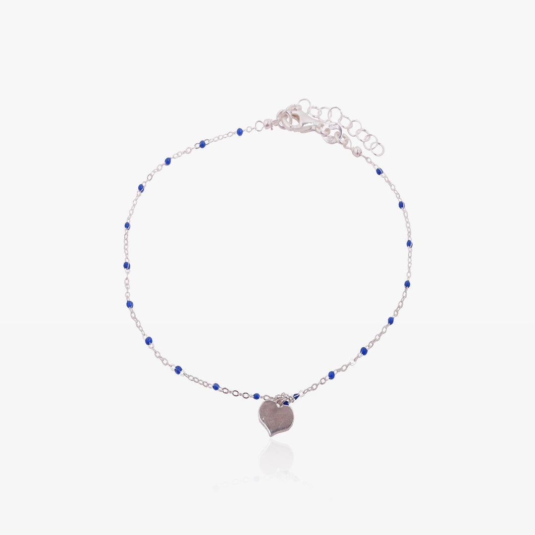 Tobillera BLUE HEART
