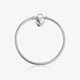 Heart Zirconia Bead Bracelet