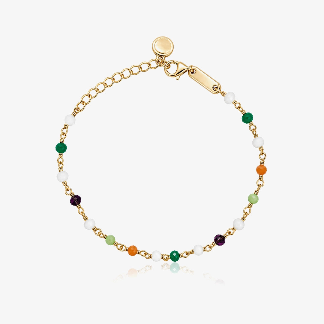 Pulsera Piedras Colores