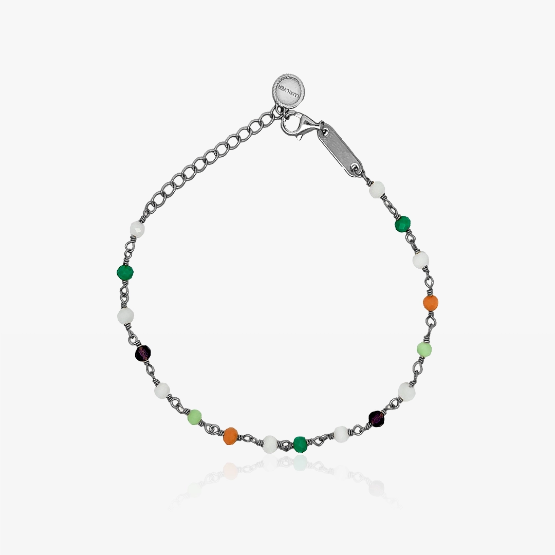 Pulsera Piedras Colores