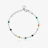 Pulsera Piedras Colores