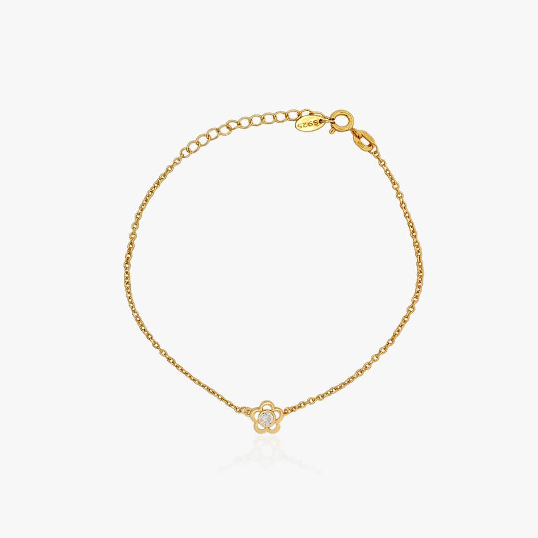 Flower Stone Bracelet