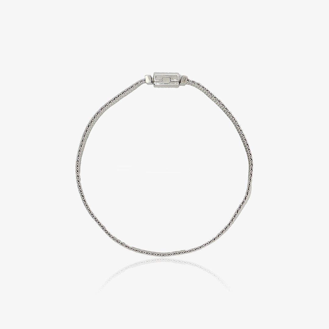 Pulsera Mirror Cierre Cuadrado