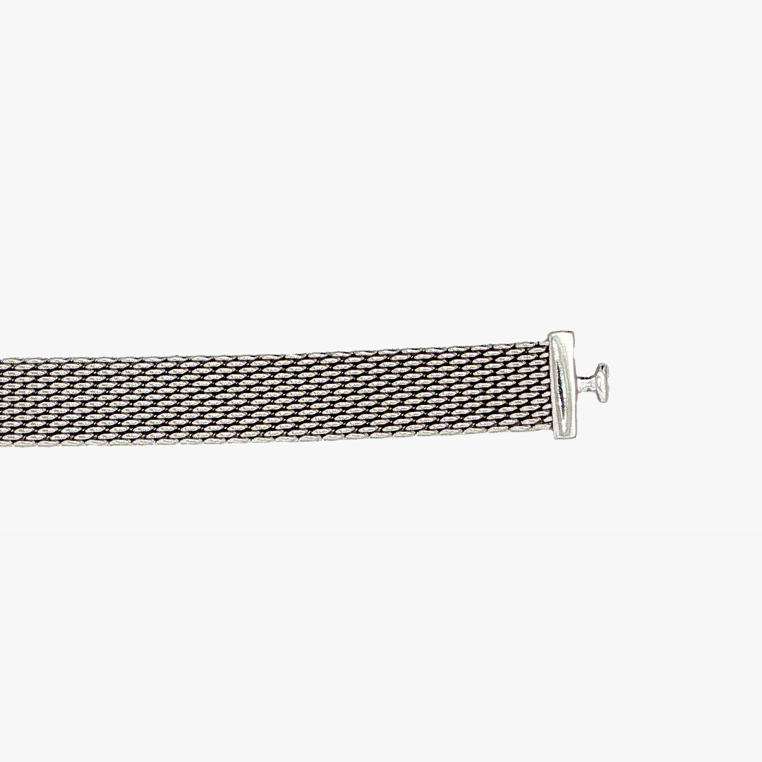 Mirror Heart Bead Bracelet