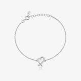 Pulsera Corazón Cruzado