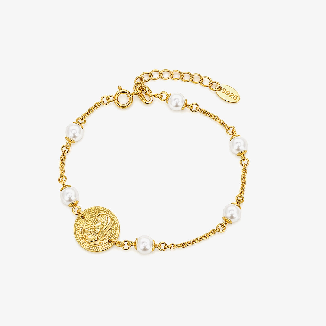 Pulsera Perlas virgen