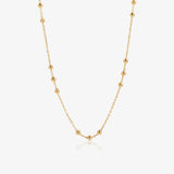 Collar cadena bolitas