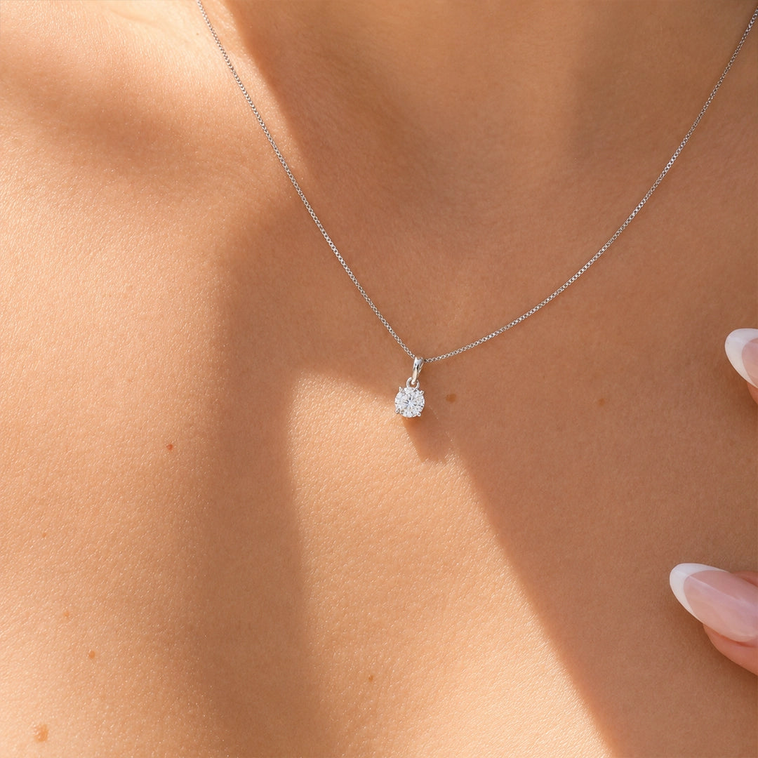 Diamond Claw Necklace