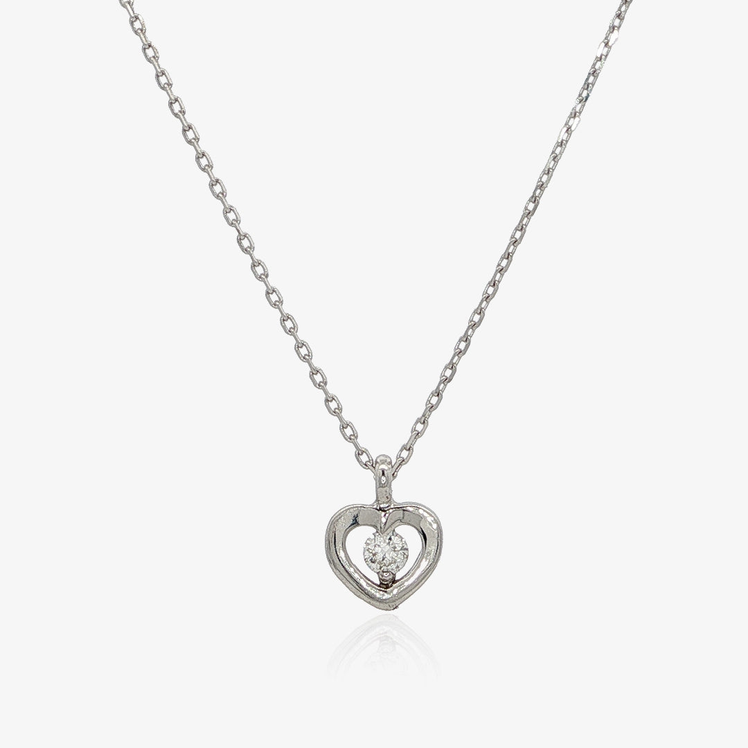 Collar Diamond Heart