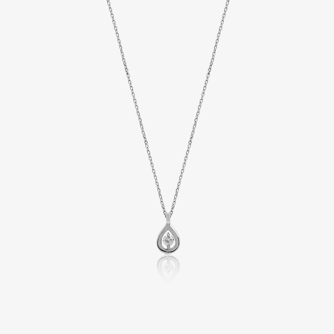 Collar Diamante Lagrima