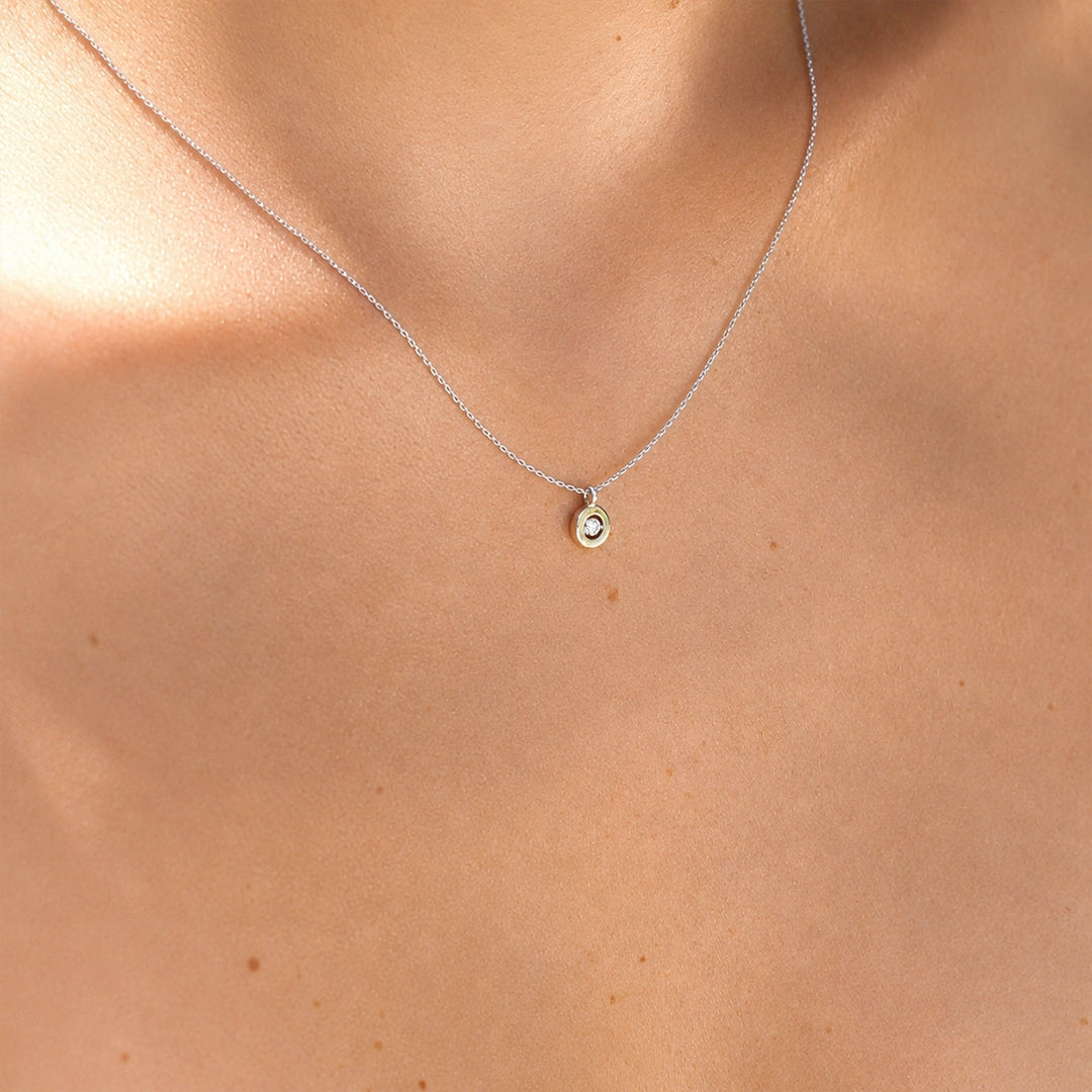 Collar Diamond Round.