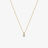 Collar Diamante 4 Garras