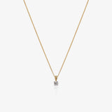 Collar Diamante 4 Garras