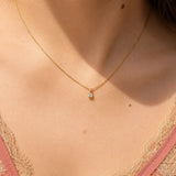 Collar Diamante 4 Garras