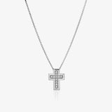 Collar Diamante Cruz