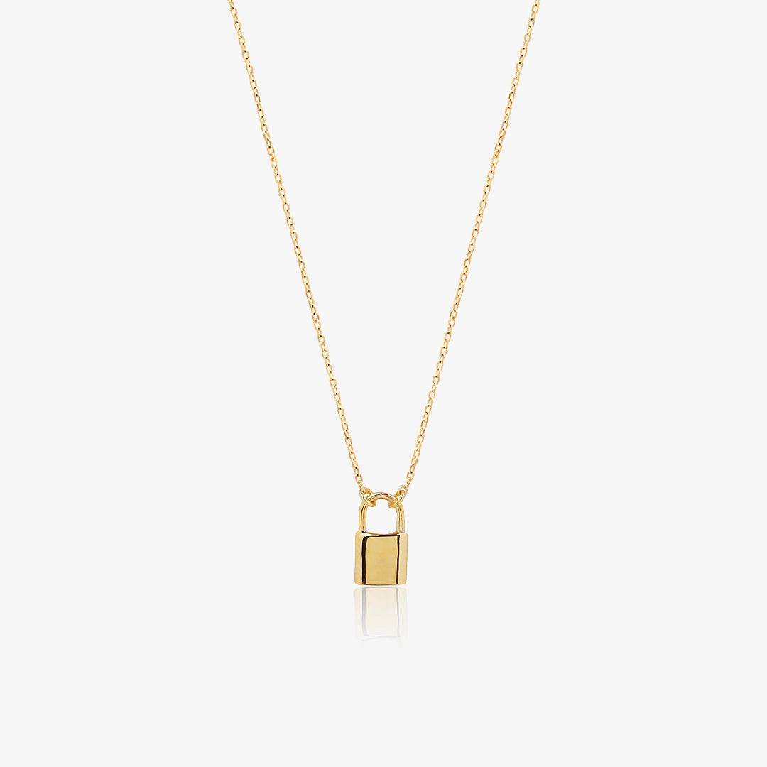 Padlock necklace