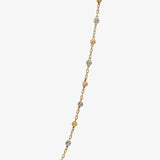 Collar Bolitas bicolor.