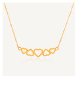 Collar corazones