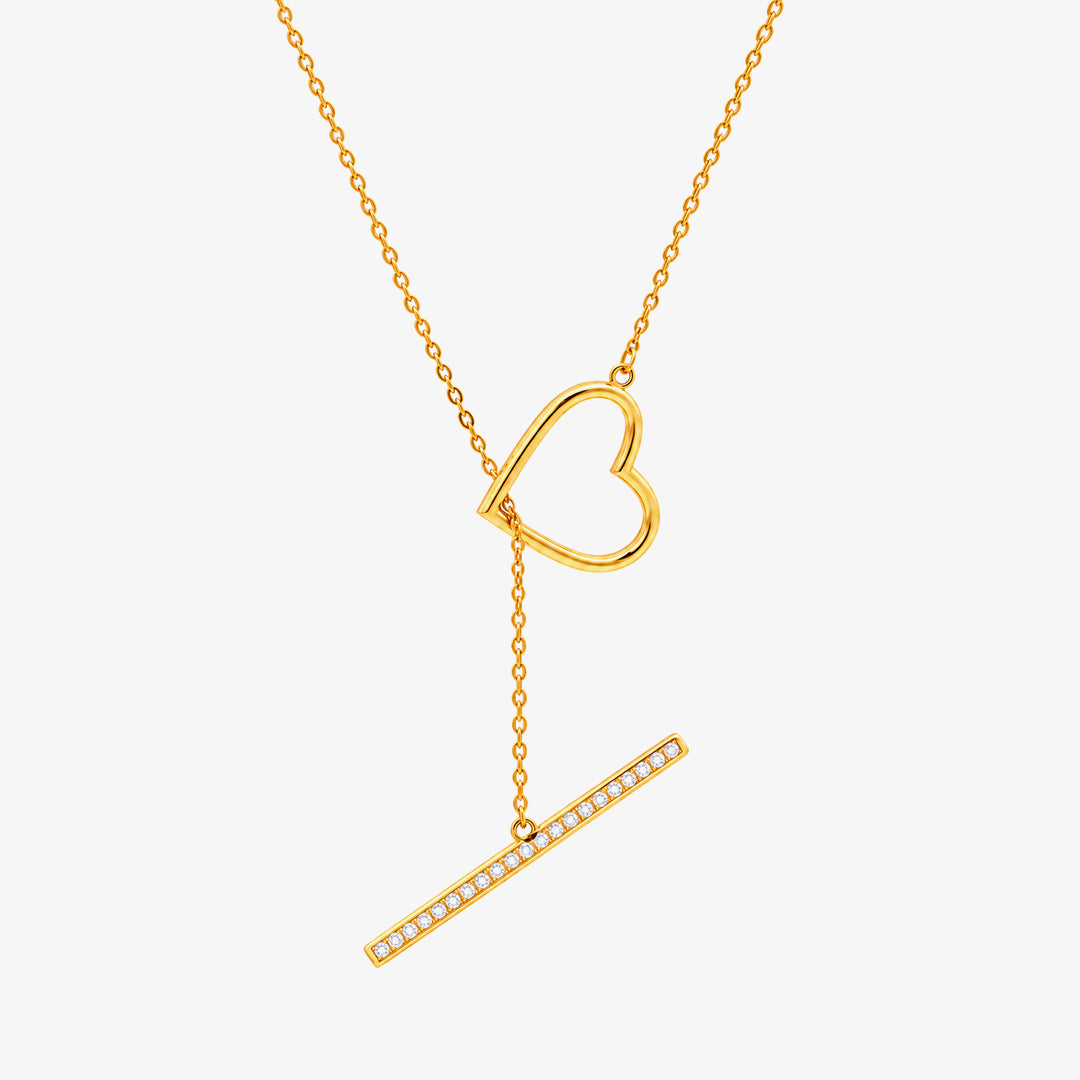 Collar Cierre Corazón