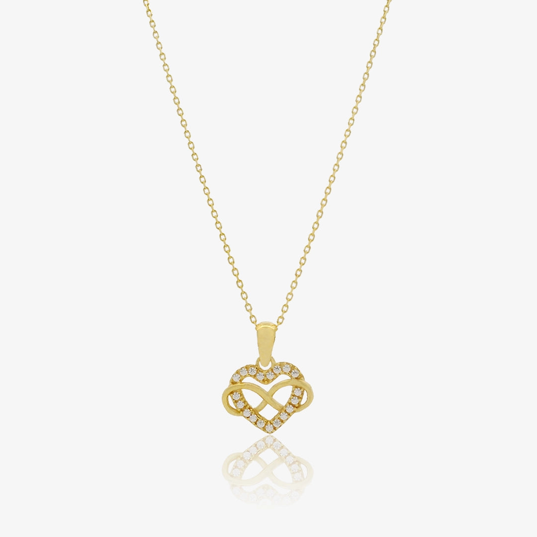 Collar Infinito Corazón