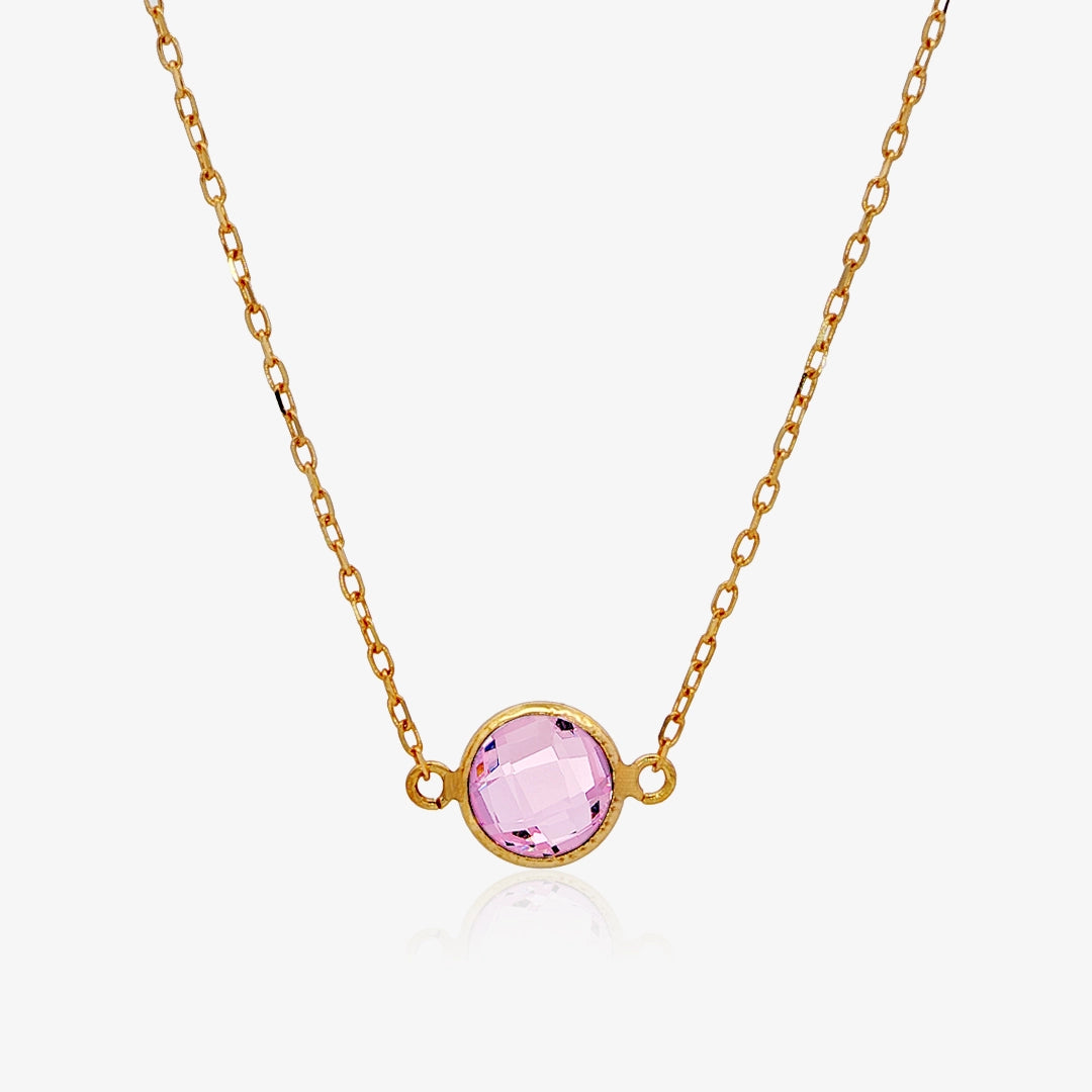 Collar Piedra Rosa
