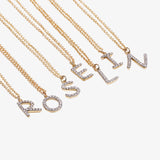 Collar Inicial Diamante.