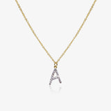 Collar Inicial Diamante.