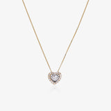 Collar Diamantes Corazón.