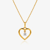 Collar Diamante Corazón