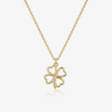 Collar Trebol Corazones
