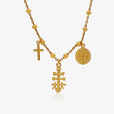 Collar cruces