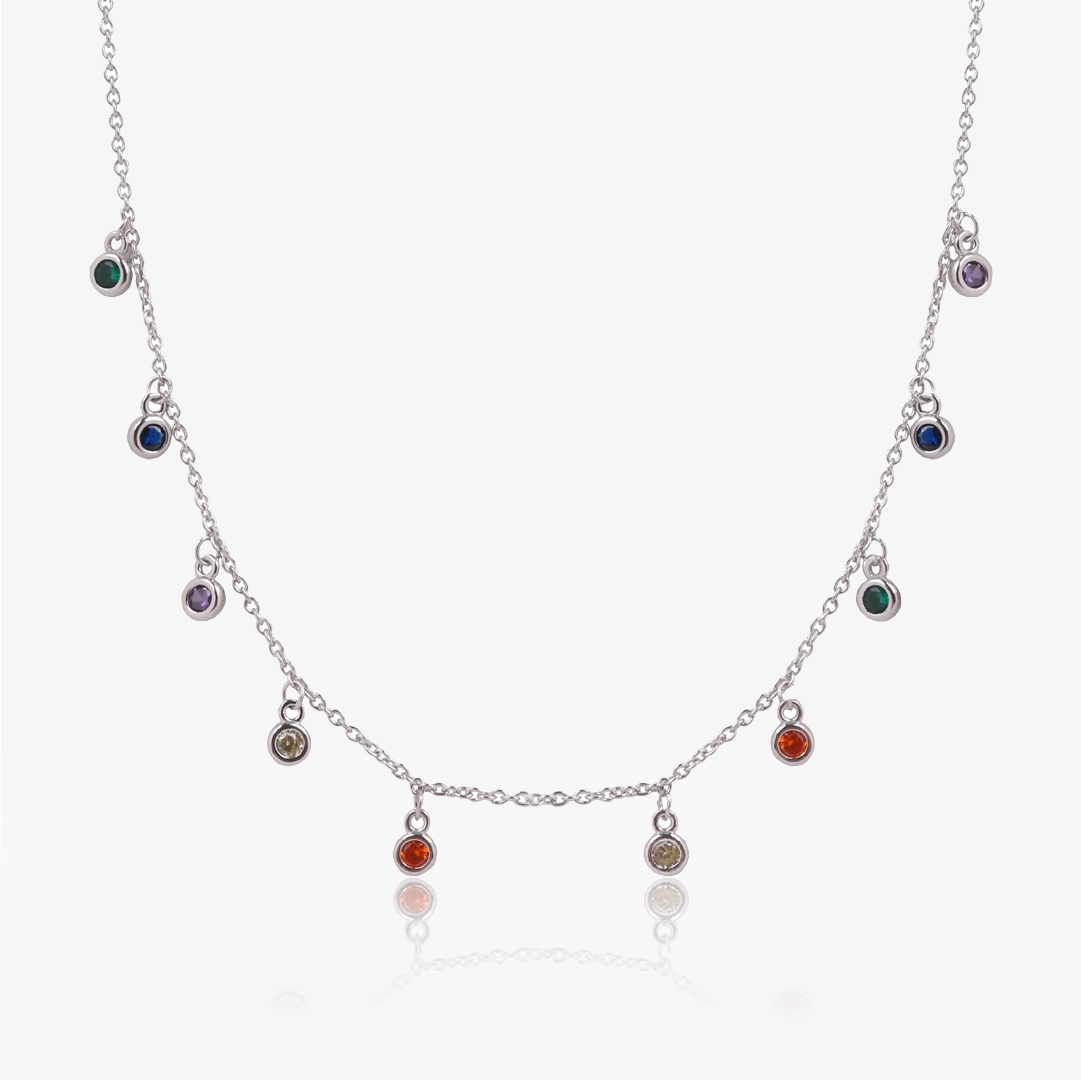 Coloured necklace