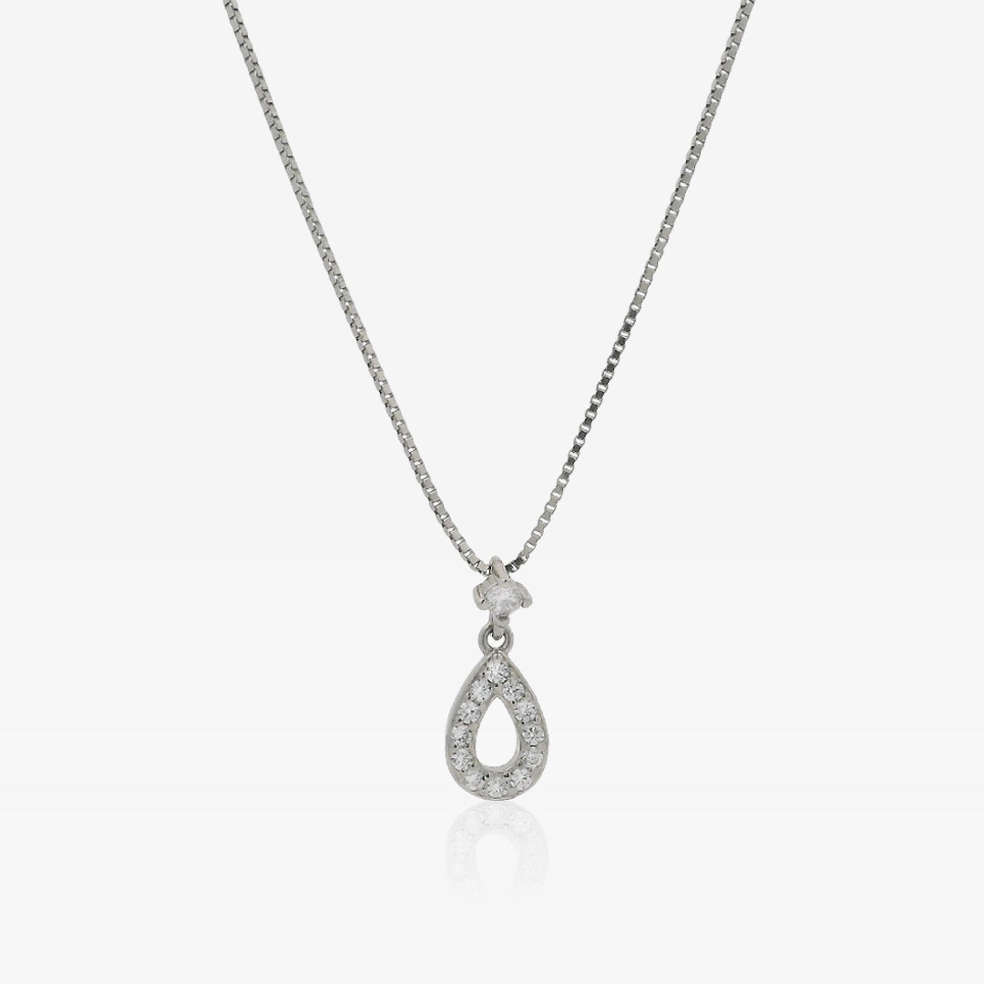 Luxilver teardrop necklace