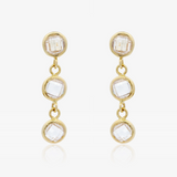 Dott zircon earrings