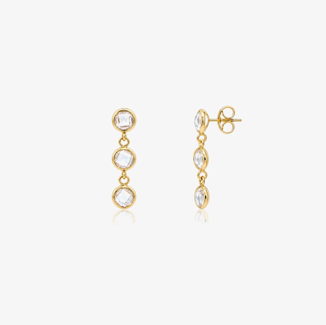 Pendientes dott circonitas