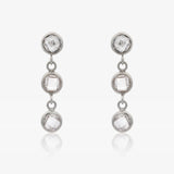 Dott zircon earrings