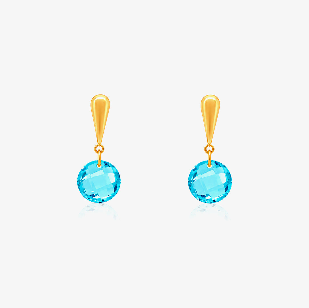 Rose Stone Earrings