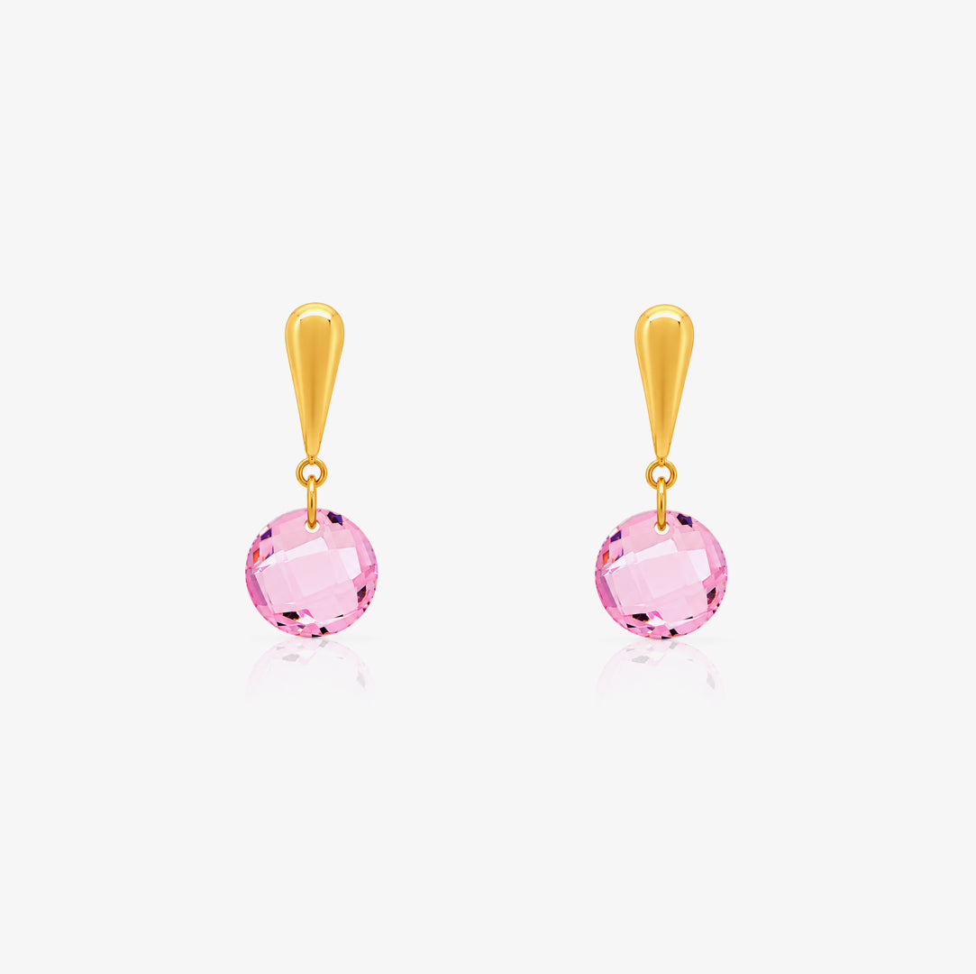 Rose Stone Earrings