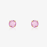 Pendientes Piedras Rosa
