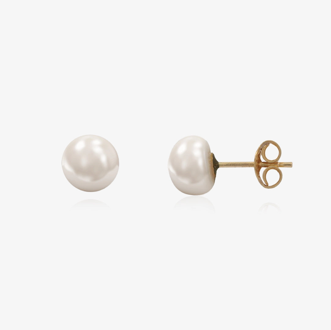 Pendientes Perlas Boton