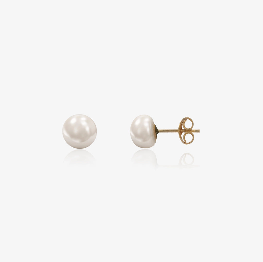 Pendientes Perlas Boton